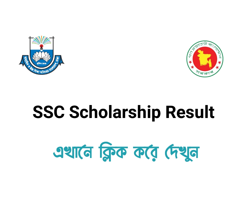SSC Scholarship Result 2024 PDF Published by Education Board Bangladesh