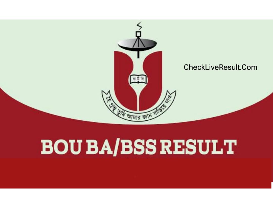 BOU BA/BSS Result 2024 [Marksheet] Published by www.bou.edu.bd Check