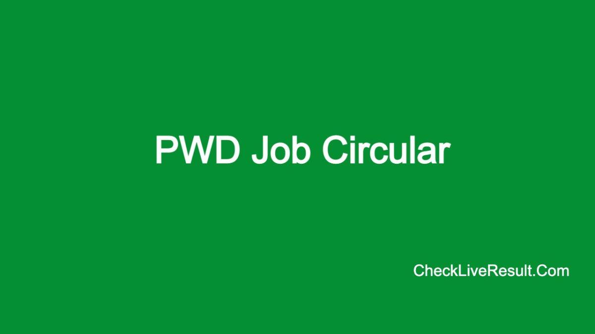 PWD Job Circular 2024 PDF Download Www Pwd Gov Bd Job Circular 2024   1 1 